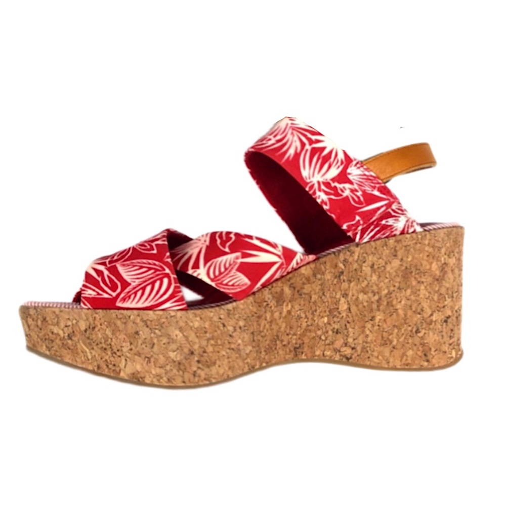 2o9 “Haylyn Cork Platform Slingback Sandal 8M